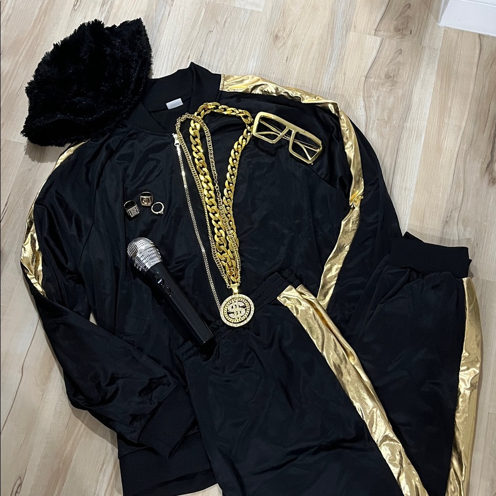 Halloween Rapper / Hip Hop Costume - Adult Halloween Costume - XL